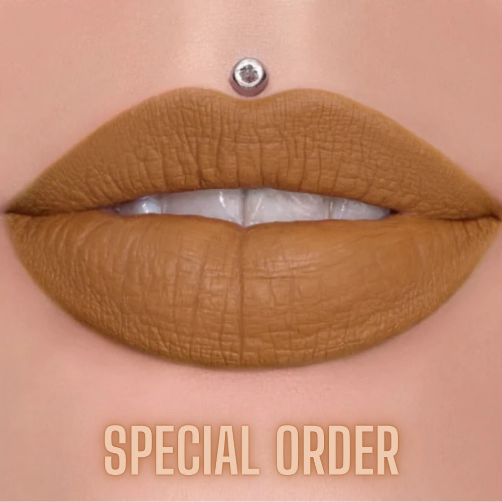 Jeffree Star Special Order Gold Yellow Velour Liquid Lipstick Matte Retro 70s